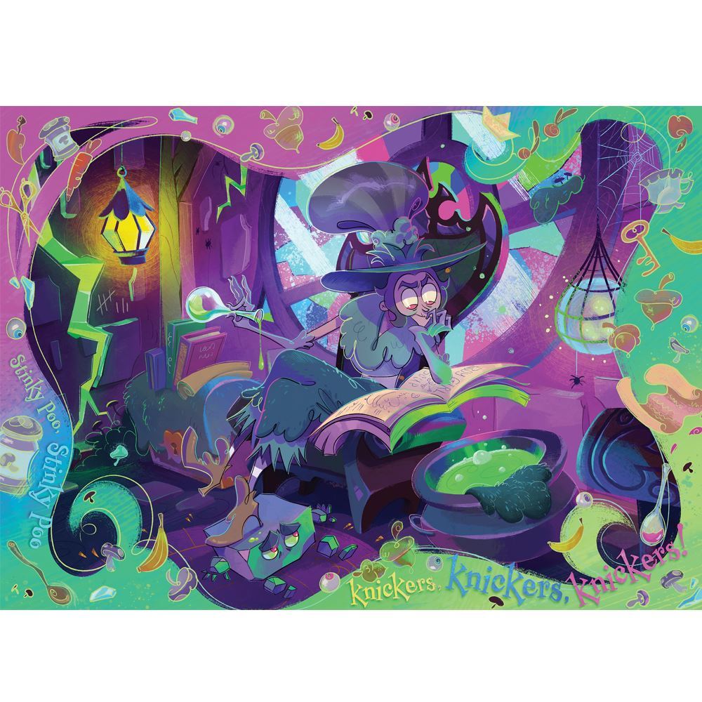 BadJelly - 1000 Piece Jigsaw Puzzle - The Wickedest Witch
