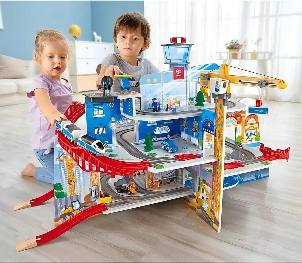 Hape: Mega City Railway Set