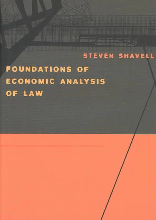 Foundations of Economic Analysis of Law