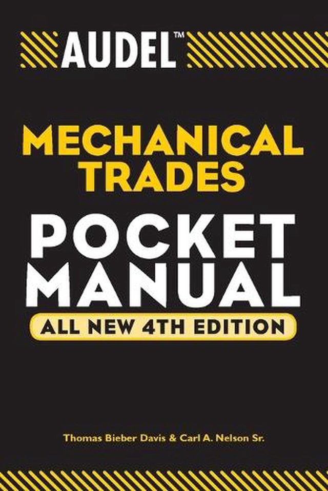 Audel Mechanical Trades Pocket Manual