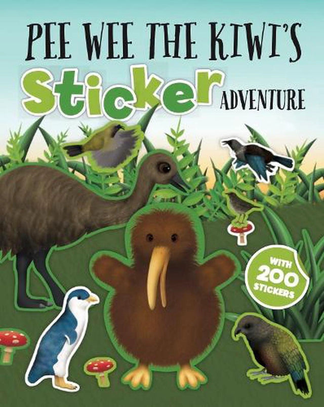 Pee Wee the Kiwi's Sticker Adventure