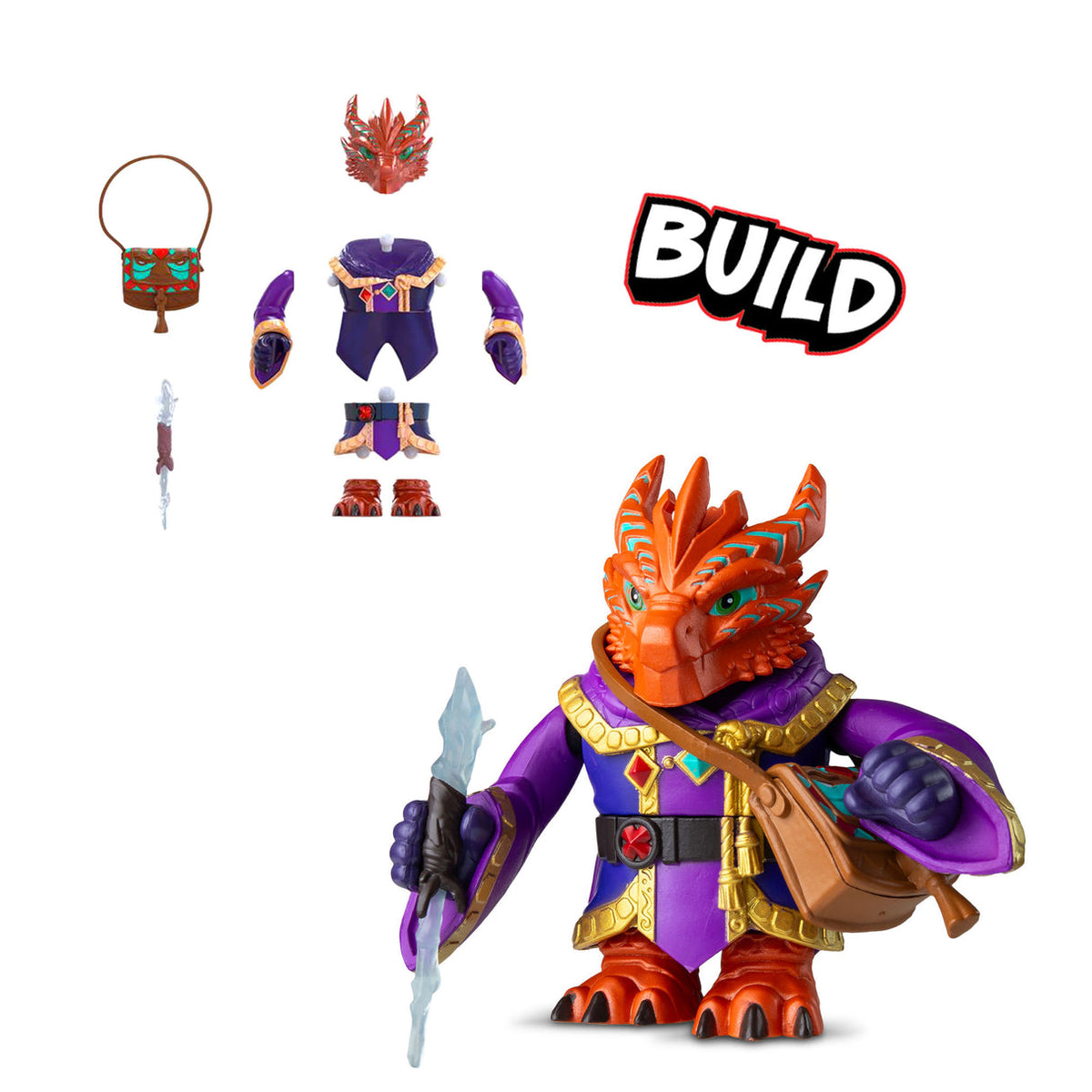 Dungeons & Dragons Questers Adventurer Character - 3.75 Inch