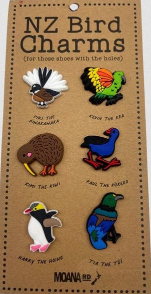 Moana Road: NZ Bird Charms Set