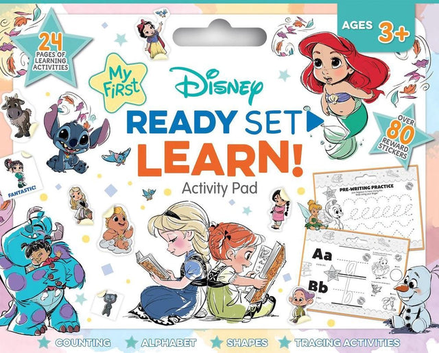 My First Disney: Ready Set Learn! Activity Pad (Ages 3+ Years)