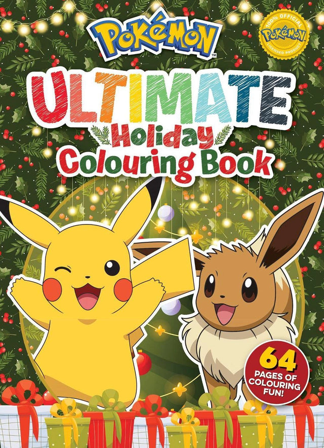 Pokemon Christmas: Ultimate Colouring Book