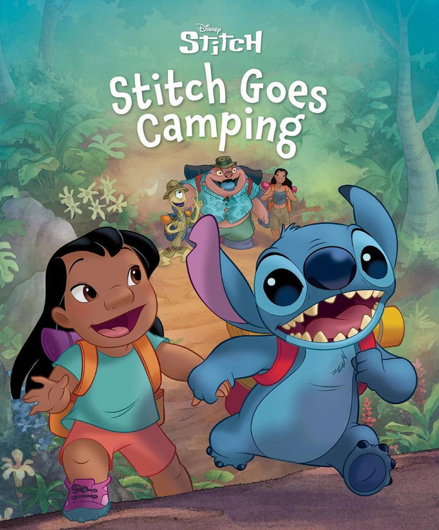 Stitch Goes Camping: Deluxe Storybook (Disney)