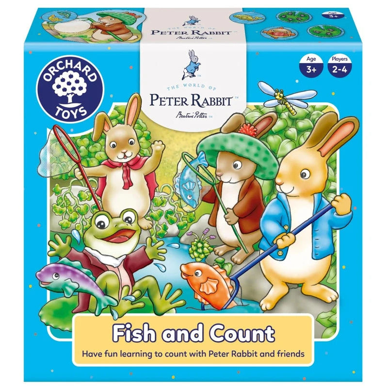 Orchard Toys: Peter Rabbit - Fish & Count