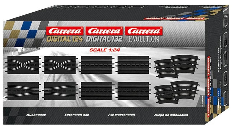 Carrera Track Extension Set - 12 Pack