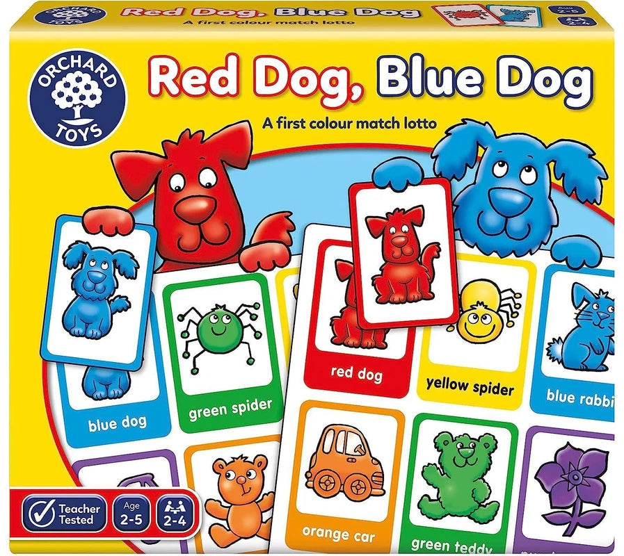 Orchard Toys: Red Dog Blue Dog