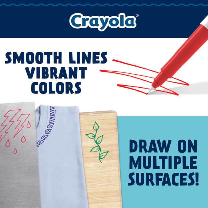 Crayola Ultra Fine Point Markers 12 Pack