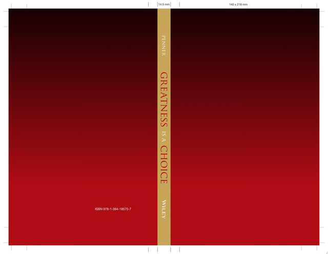 Greatness Is a Choice