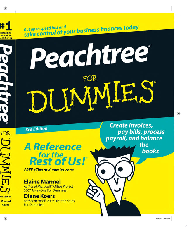 Peachtree For Dummies