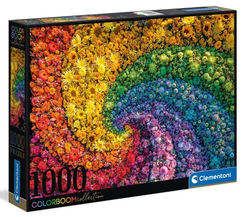 Clementoni Whirl Jigsaw Puzzle - 1000 Piece - Colorboom Collection - (39594)
