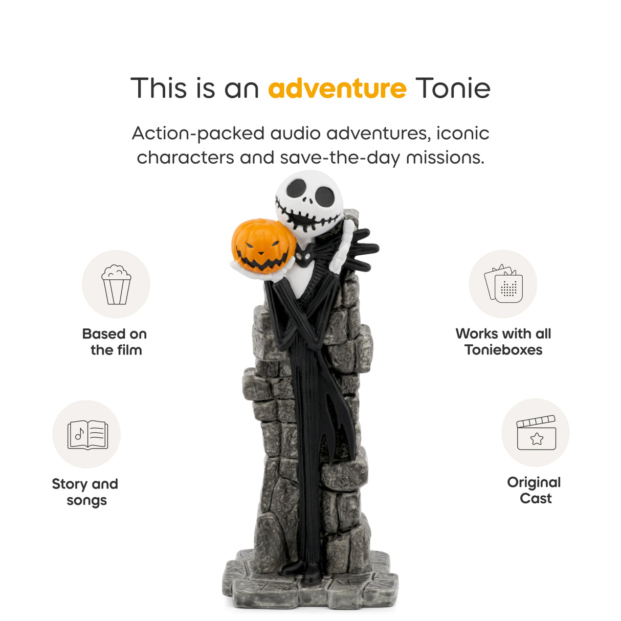 tonies: Disney Tim Burton's The Nightmare Before Christmas - Jack Skellington Tonie Audio Character