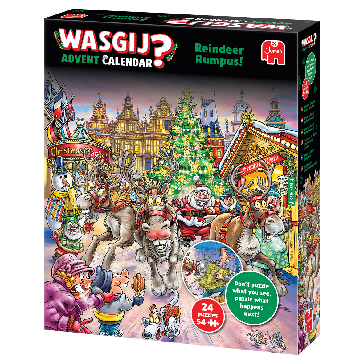 Wasgij Advent Calendar #2 - Reindeer Rumpus!