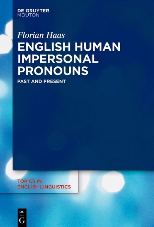 English Human Impersonal Pronouns