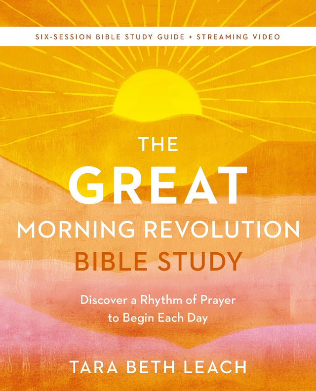 The GREAT Morning Revolution Bible Study Guide plus Streaming Video