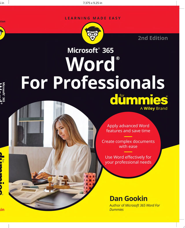 Microsoft 365 Word For Professionals For Dummies