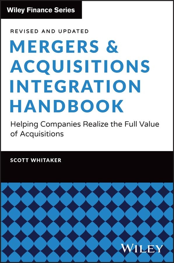 Mergers & Acquisitions Integration Handbook