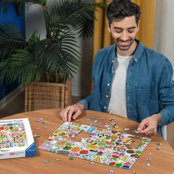 Ravensburger: Cute Kawaii Chaos Puzzle - 500 Piece
