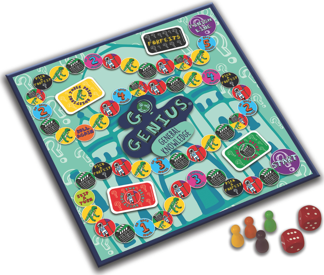 Go Genius General Knowledge - Board Game