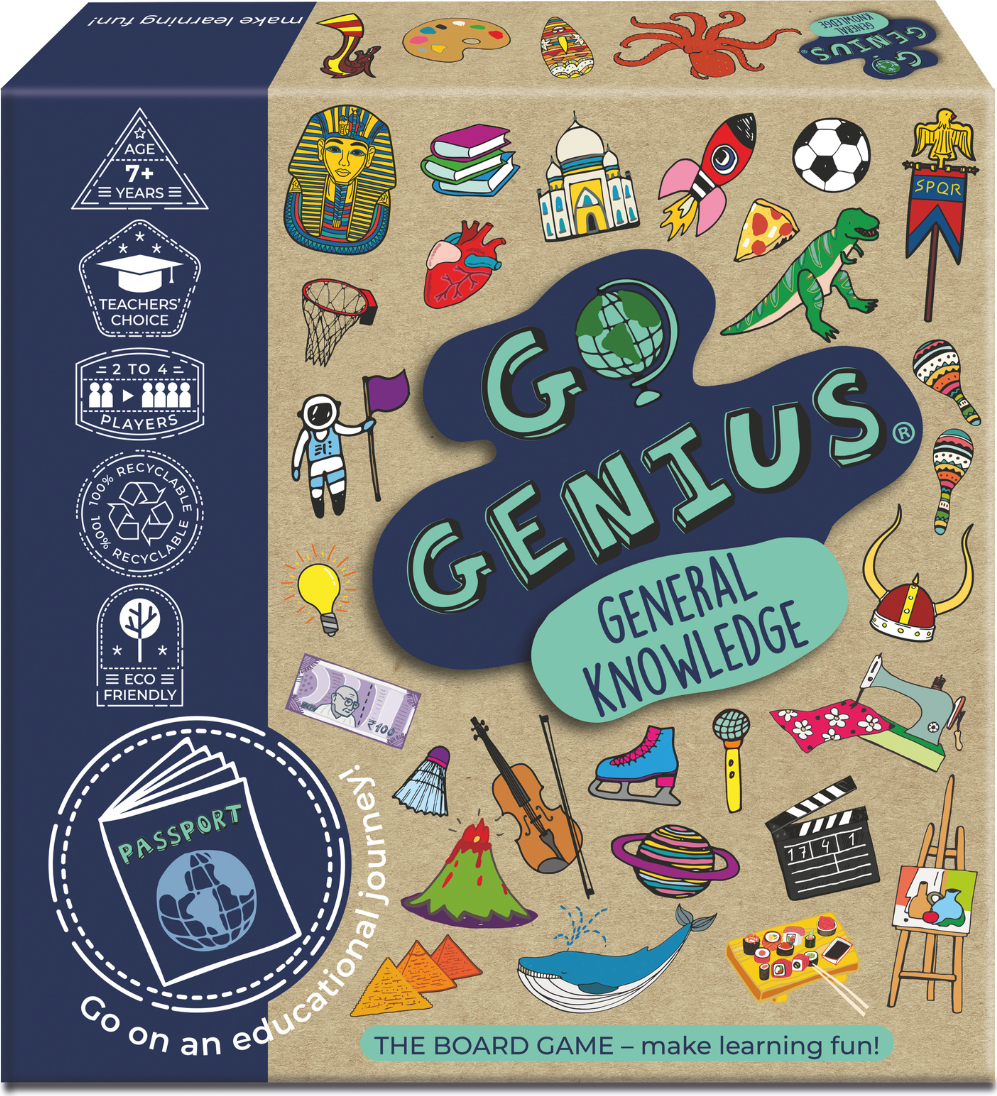 Go Genius General Knowledge - Board Game