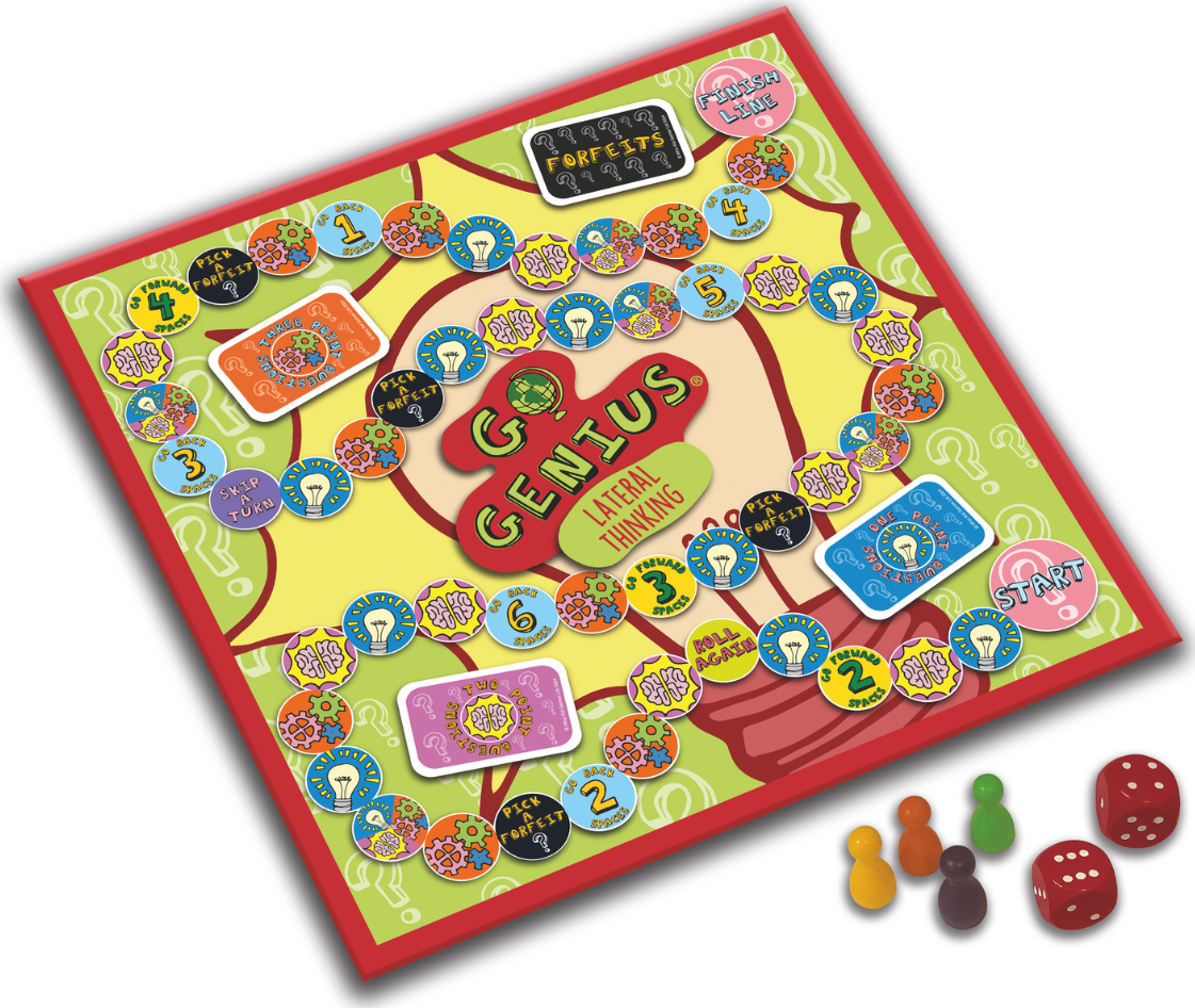 Go Genius Lateral Thinking - Board Game
