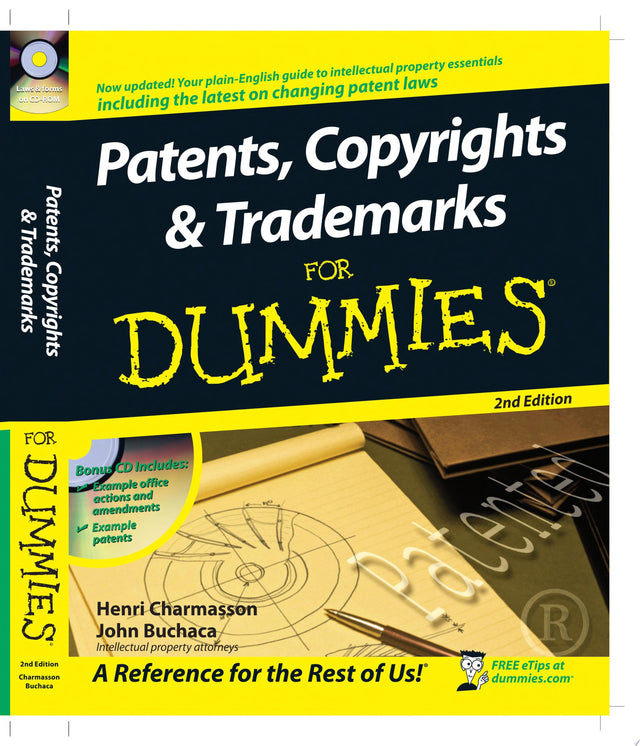 Patents, Copyrights and Trademarks For Dummies