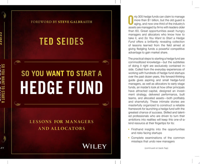 So You Want to Start a Hedge Fund