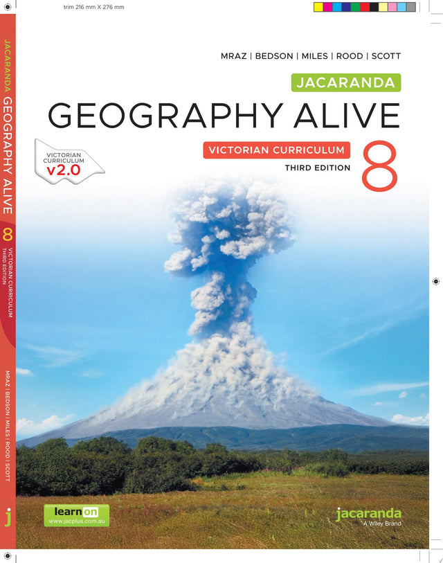 Jacaranda Geography Alive 8 Victorian Curriculum, 3e learnON and Print