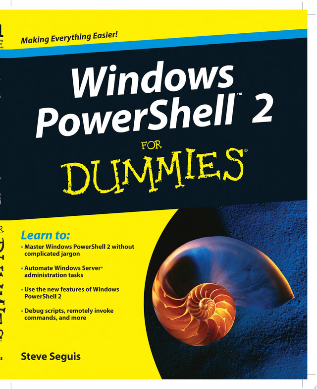 Windows PowerShell 2 For Dummies