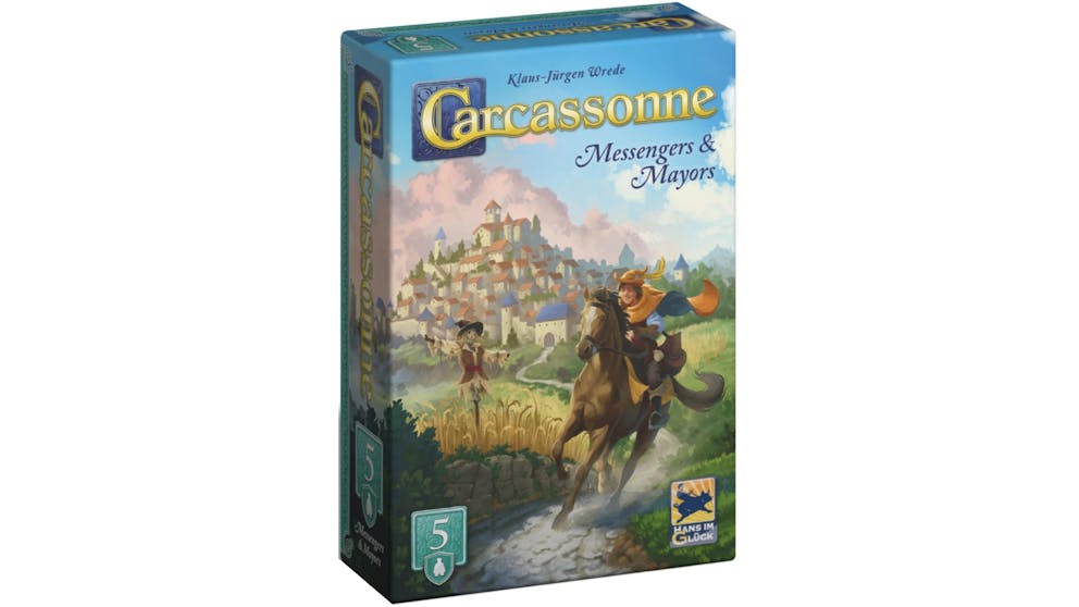 Carcassonne Expansion 5 - Messenger and Mayor (2025 Redesign)
