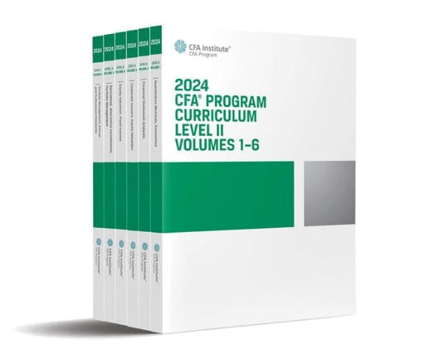2024 CFA Program Curriculum Level II Box Set, Volumes 1 - 6