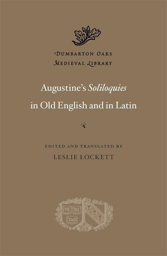 Augustine’s Soliloquies in Old English and in Latin