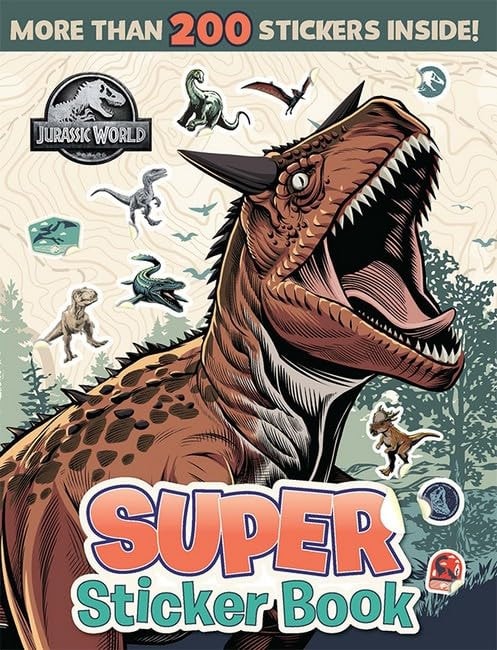 Jurassic World: Super Sticker Book (Universal)