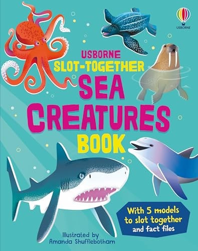 Slot-together Sea Creatures Book