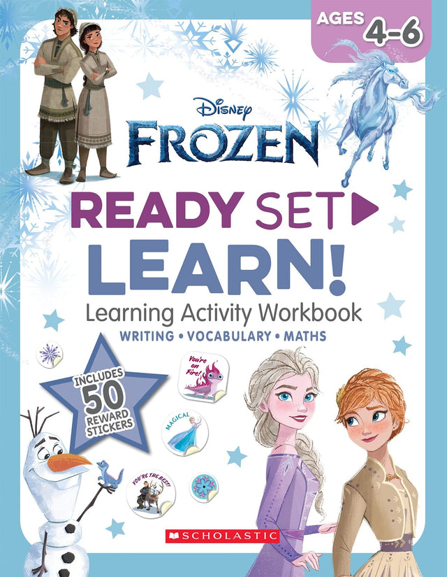 Frozen: Ready Set Learn! Learning Activity Workbook (Disney: Ages 4-6 Years)