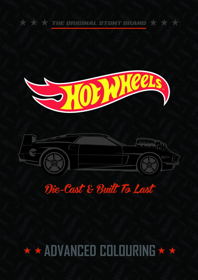 Hot Wheels: Die-Cast and Built To Last Advanced Colouring (Mattel)