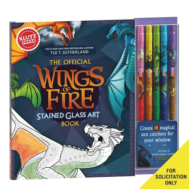 Wings of Fire Stained Glass Art Book