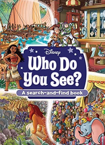 Disney: Who Do You See? A Search-and-Find Book