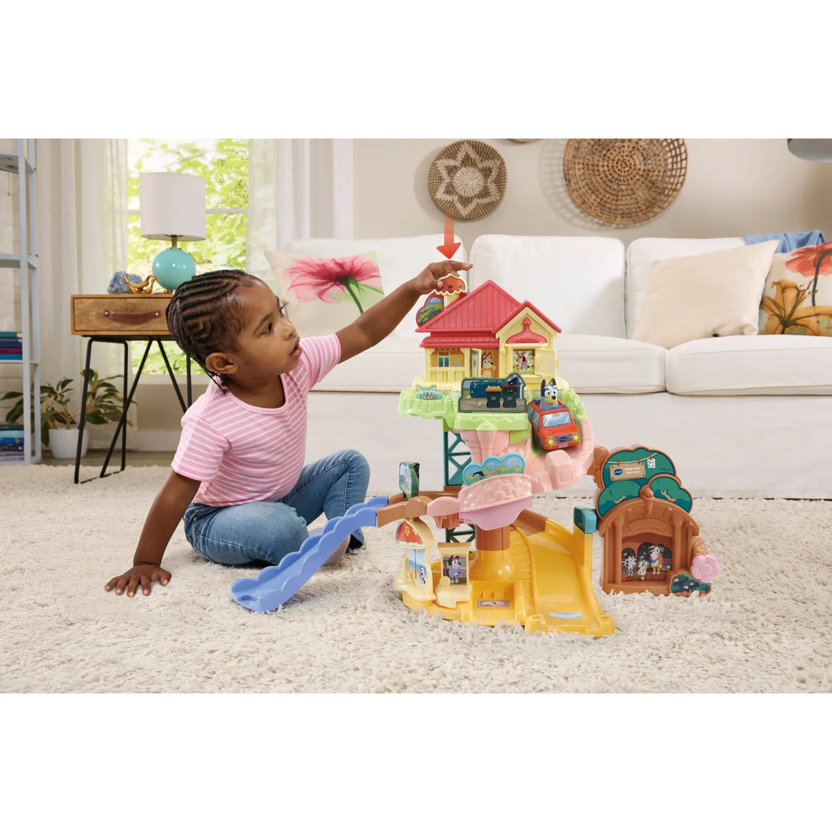 VTech Toot-Toot Drivers Bluey Road Trip Playset