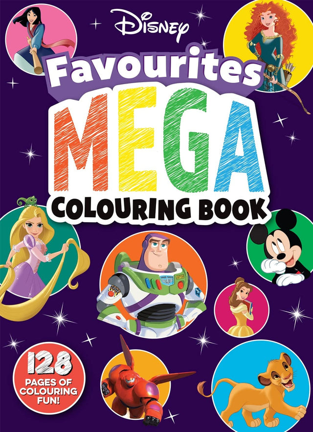 Disney Favourites: Mega Colouring Book