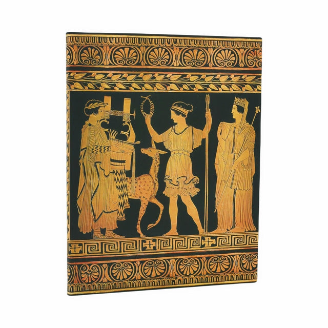 Gathering of Deities (Ancient Greek Pottery) Ultra Lined Softcover Journal (Elastic Band Closure)