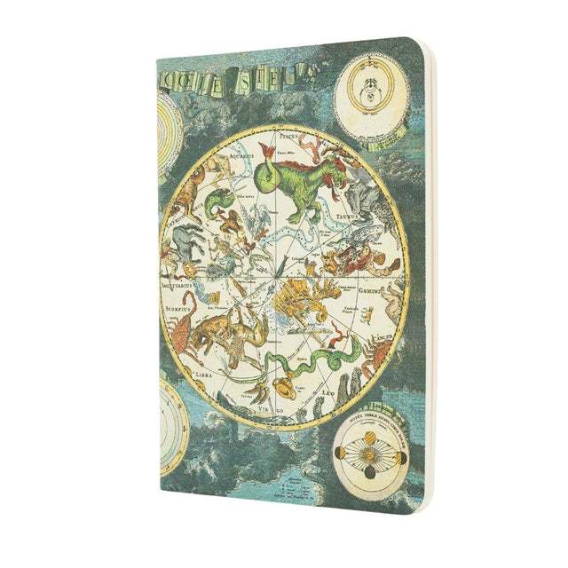 Celestial Planisphere A6 Unlined (Early Cartography) Cahier