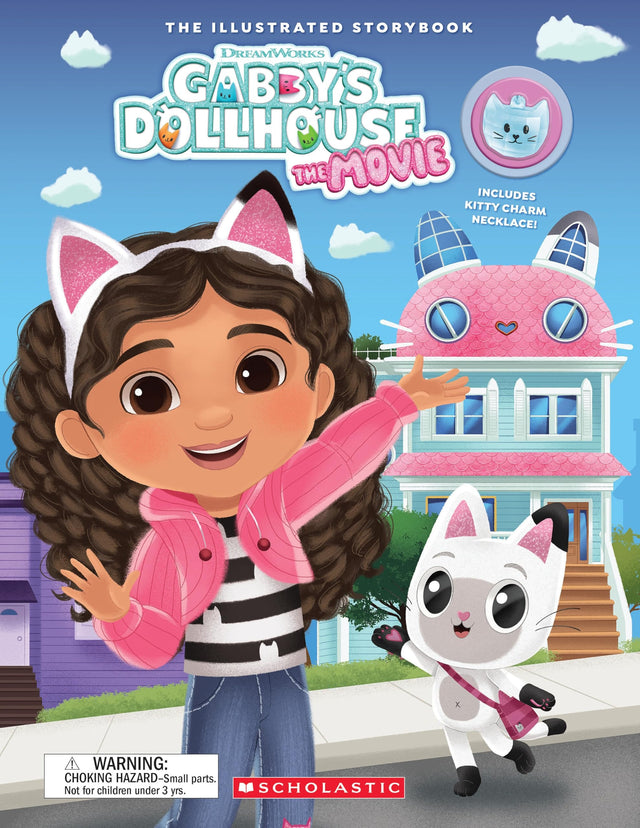 Gabby's Dollhouse: The Movie Storybook (DreamWorks: Includes Kitty Charm Necklace)