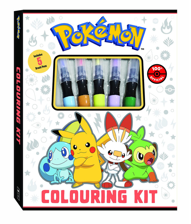 Pokemon: Adult Colouring Kit