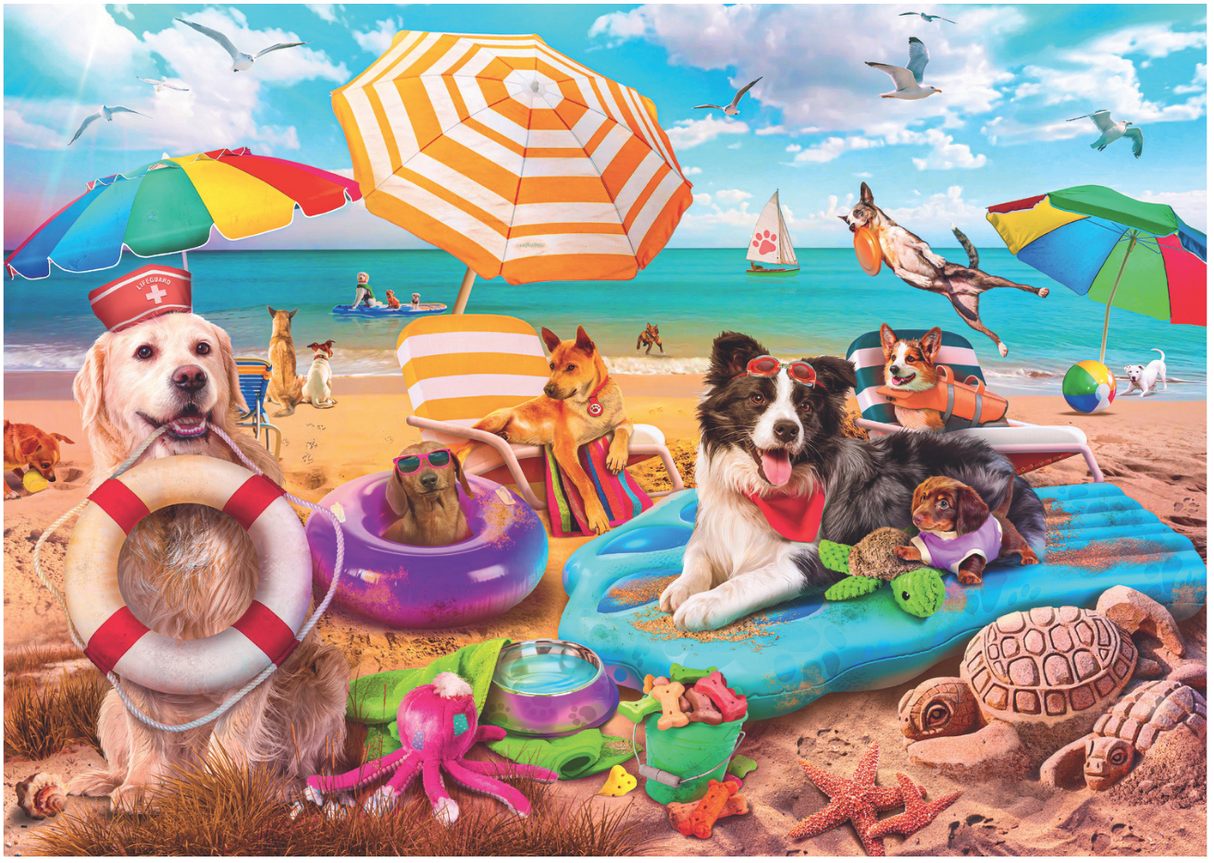 Trefl: Summer Time - 2x500pc Jigsaw Puzzle