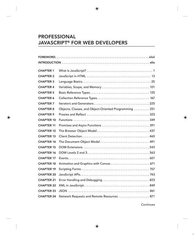 Professional JavaScript for Web Developers