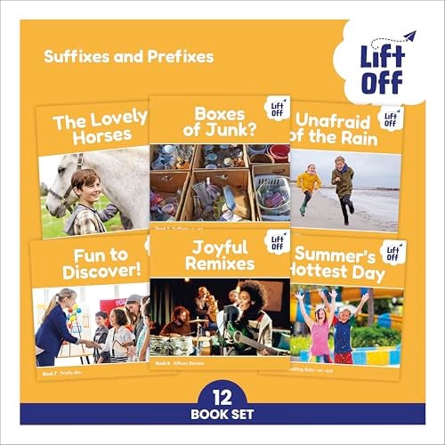 Phonic Books Lift Off Readers Suffixes and Prefixes