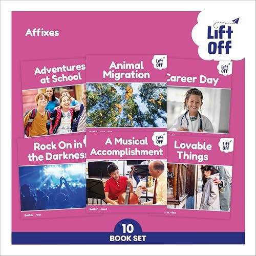 Phonic Books Lift Off Readers Affixes